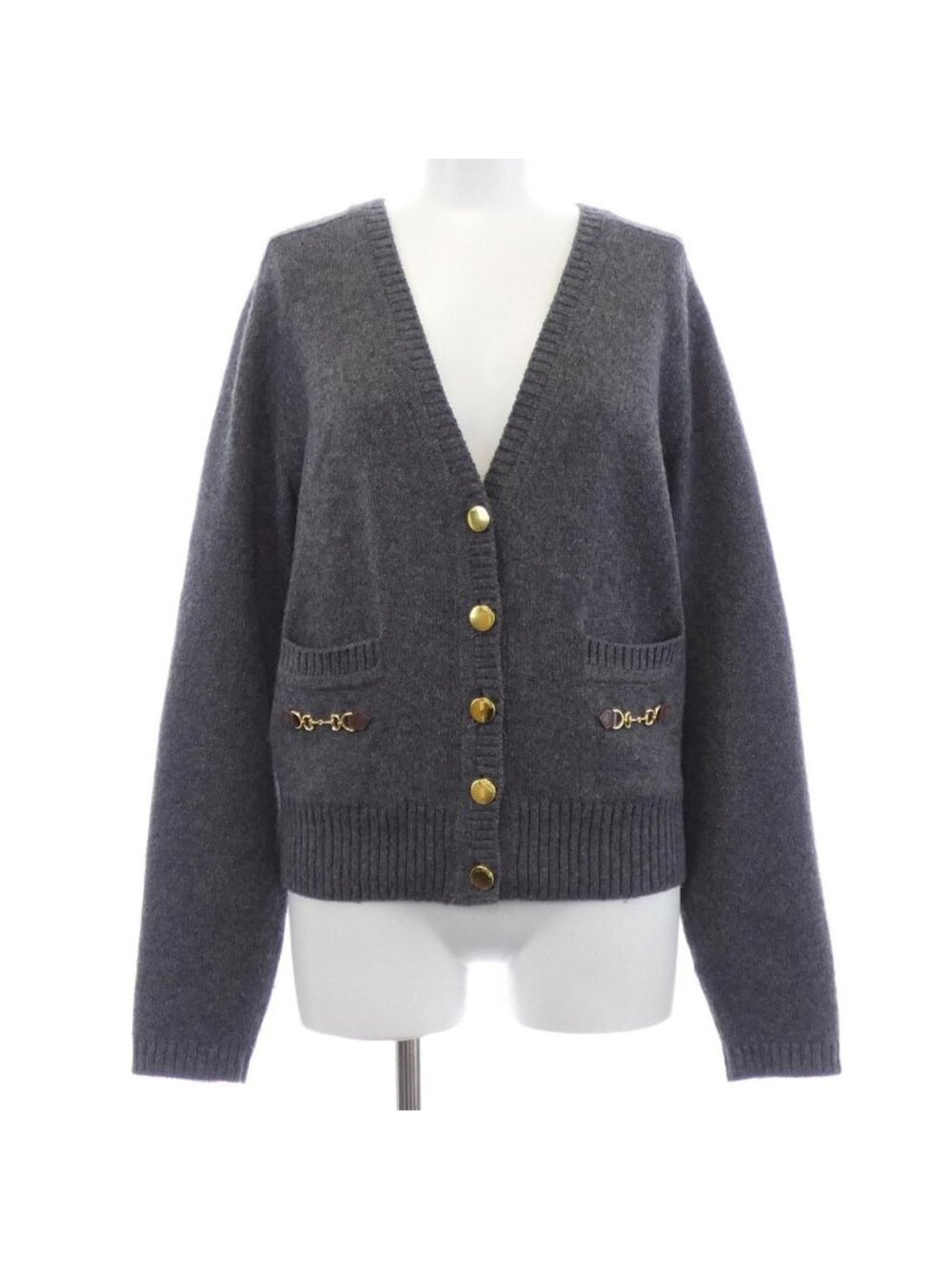 Gucci 9 Cardigan Gray